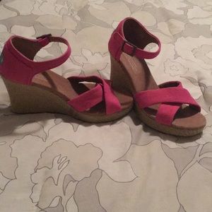 Toms wedge Sandals.